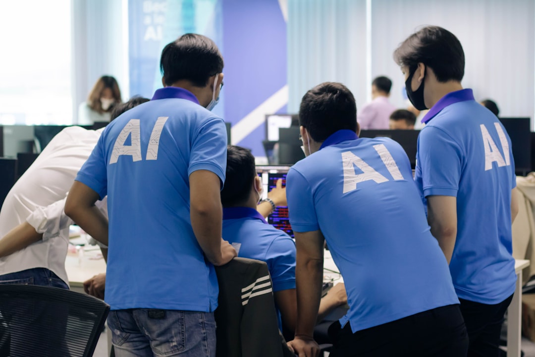 Enterprise team collaborating on AI workflow automation