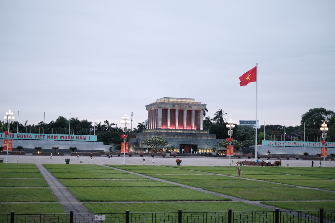 Government ministry building in Hanoi Vietnam