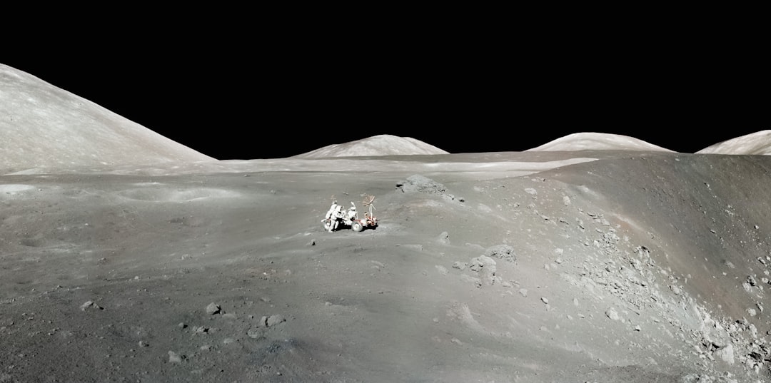 Chang'e-6 lunar lander on far side of the moon