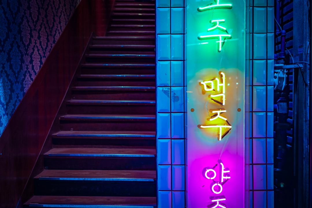 Seoul skyline with digital overlay representing Korean platform regulation