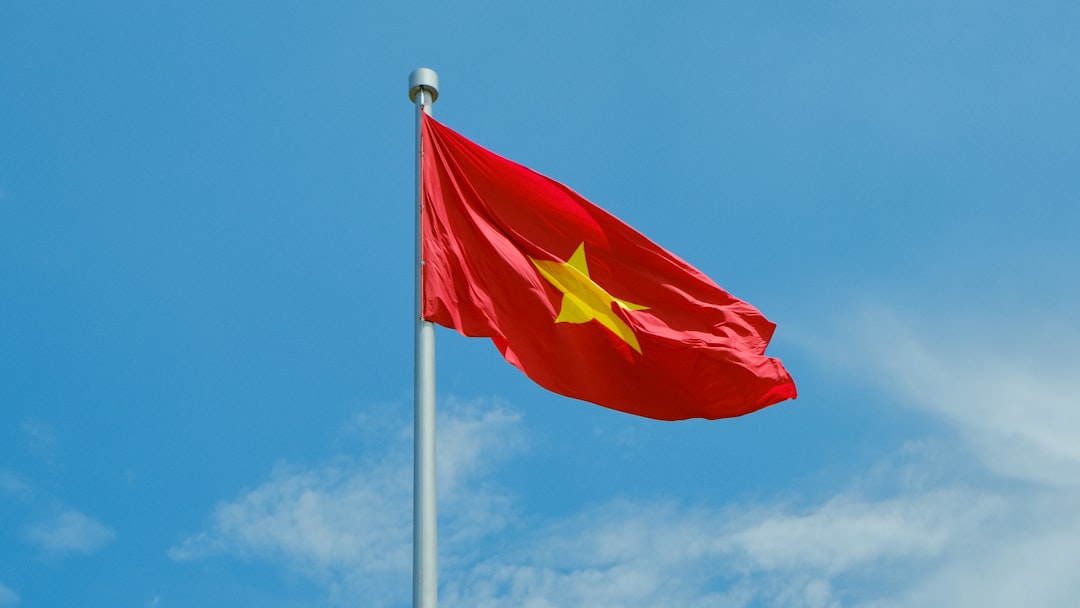 Vietnamese government officials in a legal forum discussion on digital policy