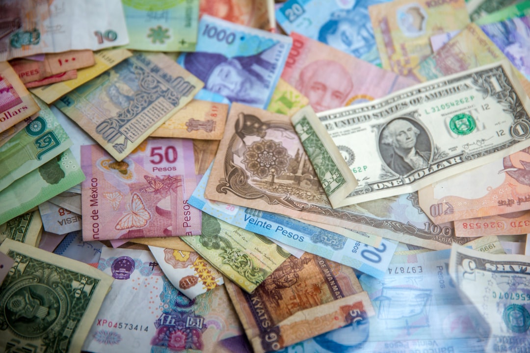 Yuan and ruble currency exchange representing bilateral settlement