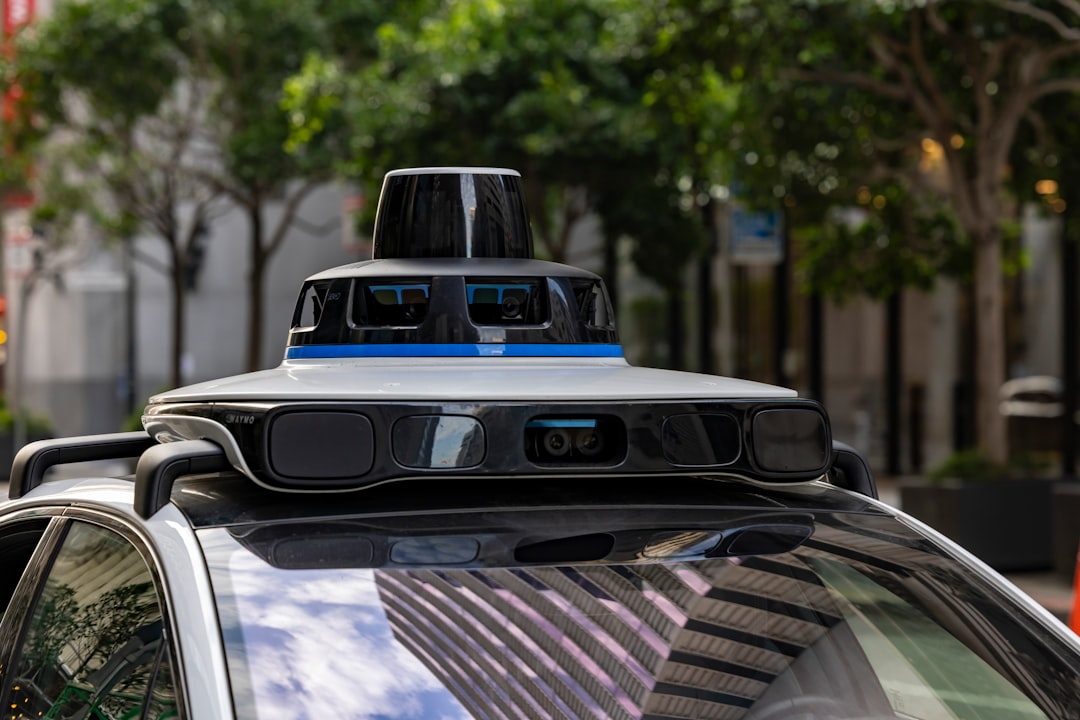 Autonomous test vehicle navigating city streets