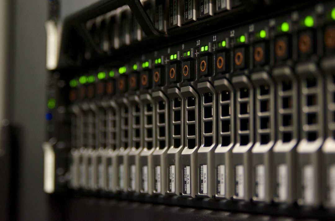 Server racks symbolizing model deployment control