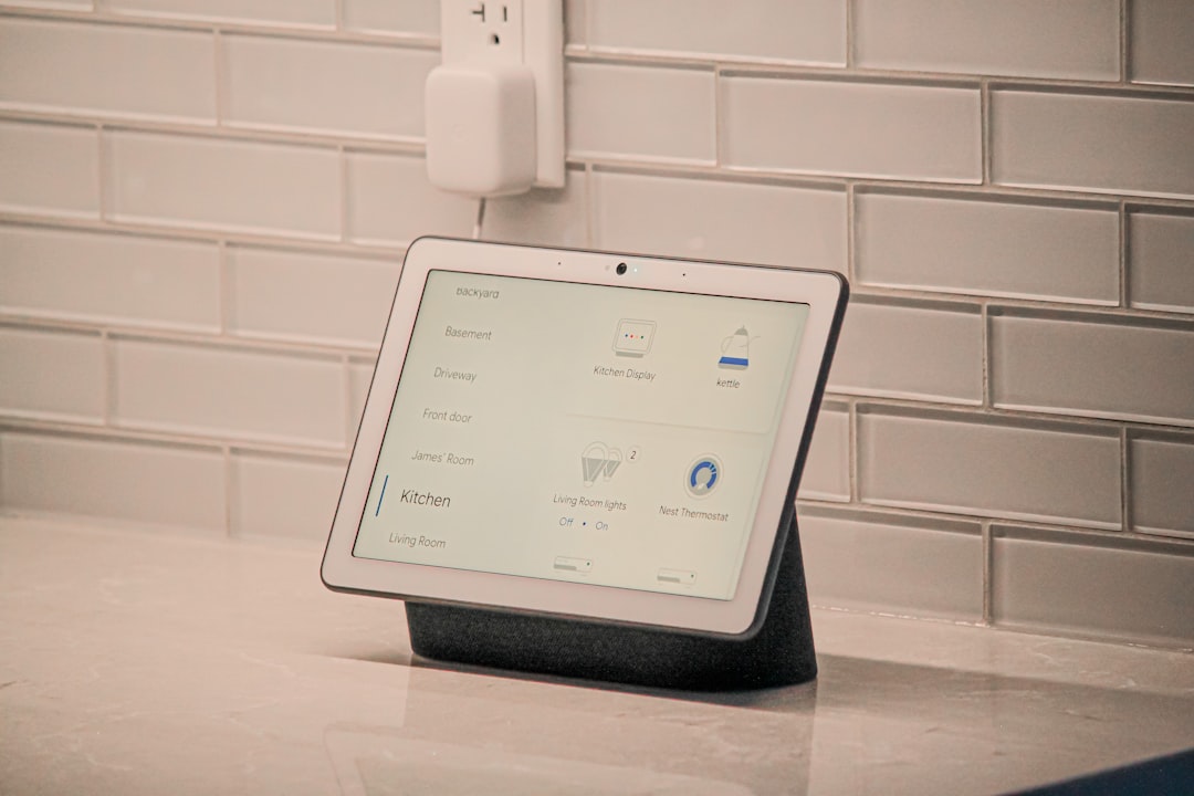 Smart home app controlling connected appliances