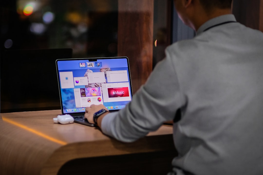 Vietnamese flag near digital screen symbolizing governance