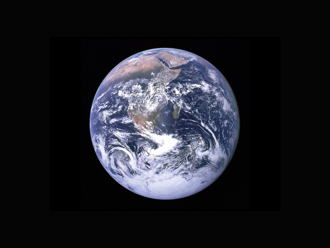 Satellites observing forests and factories