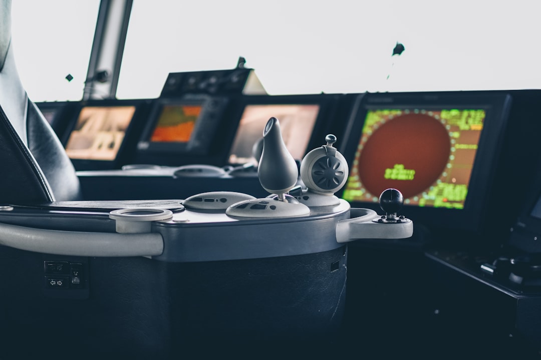 Maritime radar and satellite tracking screens