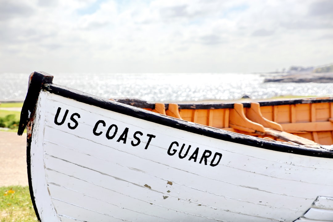 Coast Guard boarding a fishing vessel