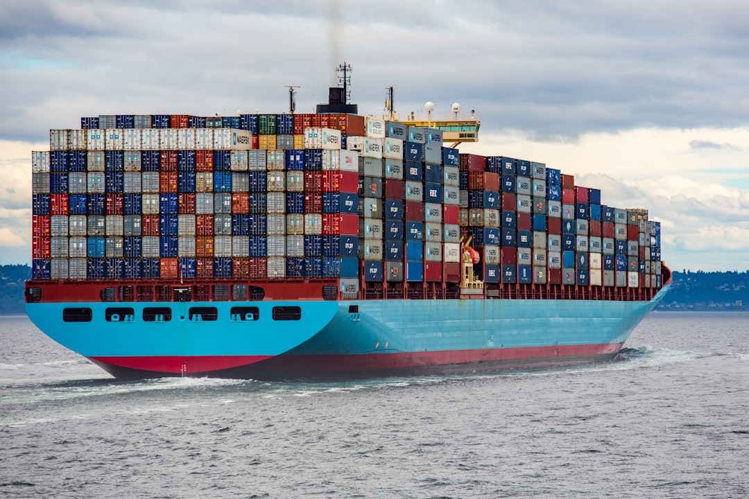 Container ship symbolizing global agri trade